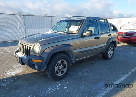 2003 Jeep Liberty Sport из США, поврежденный, VIN 1J4GL48KX3W710361